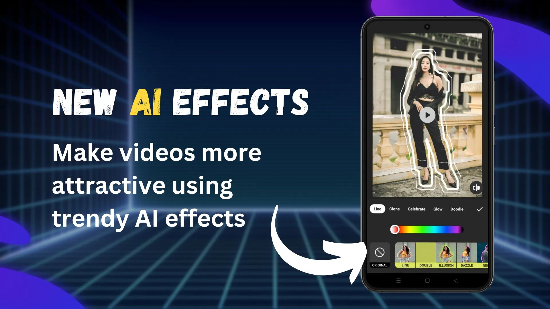 New Ai Effects to create more attractive videos with inshot premium apk