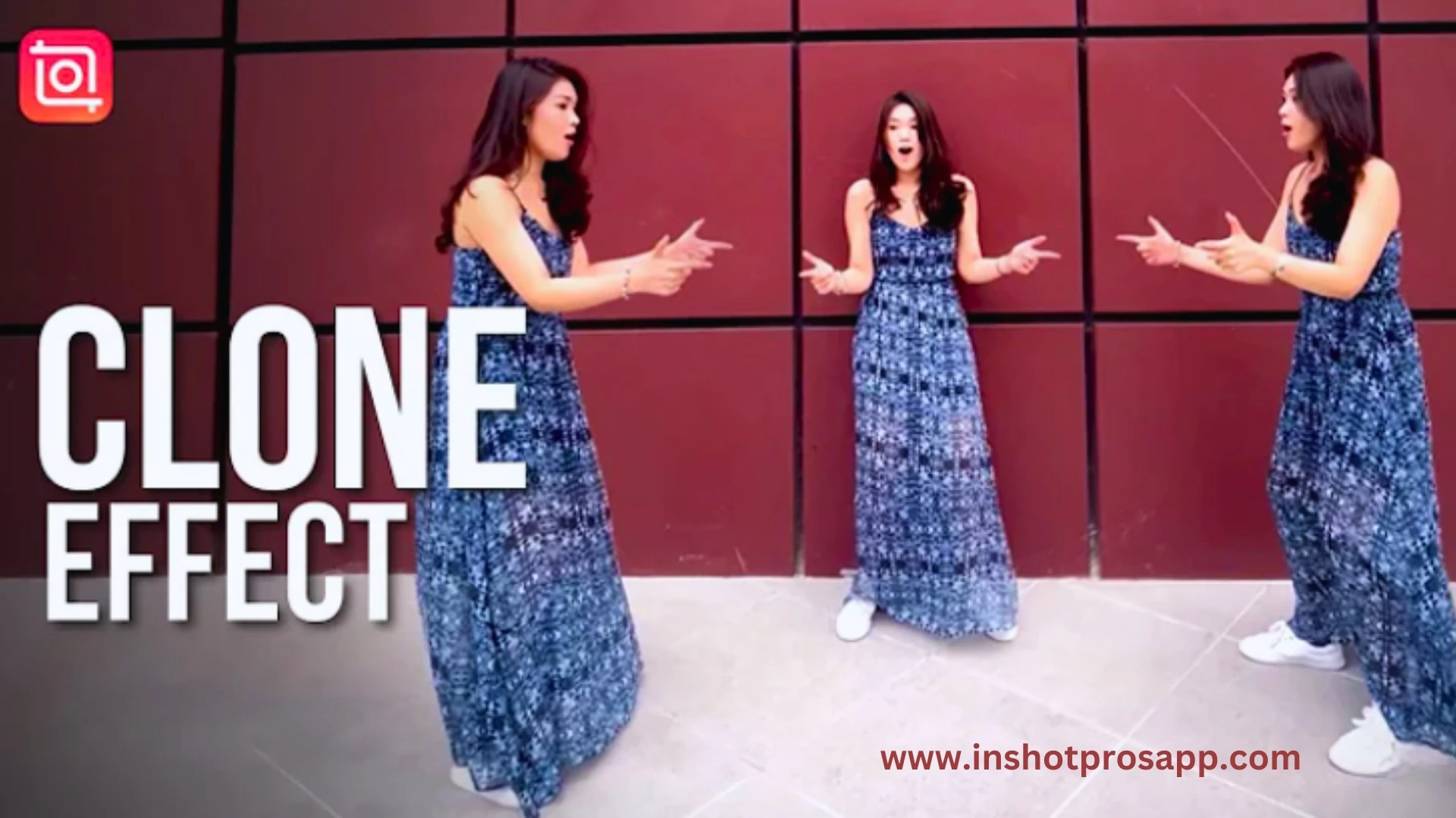 clone yourself in a video with inshot pro